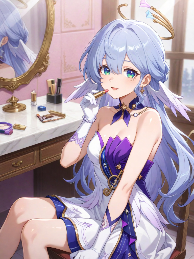 图片[4]-【崩坏星穹铁道】“知更鸟，为你自己唱歌吧”-知更鸟二创同人文高清壁纸分享（表）-萌图百科