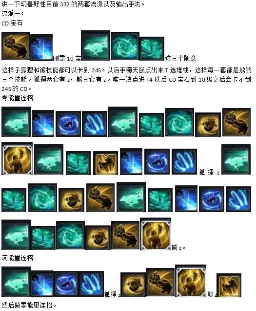 命运方舟幻兽野性332的连招以及宝石需求配置！-萌图百科
