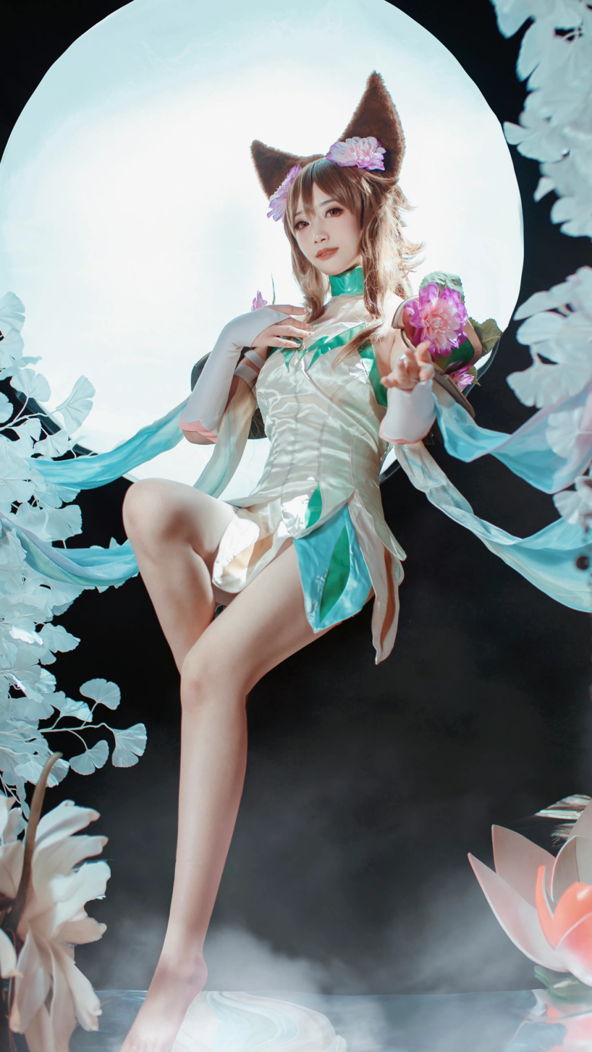 图片[5]-Coser||《王者荣耀》-嫦娥·露花倒影-萌图百科