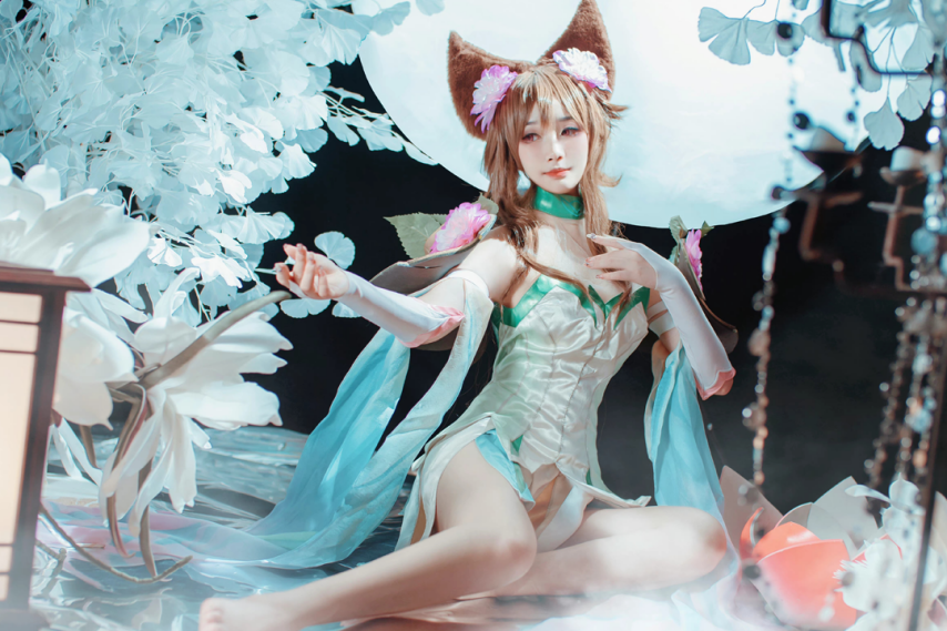 图片[4]-Coser||《王者荣耀》-嫦娥·露花倒影-萌图百科