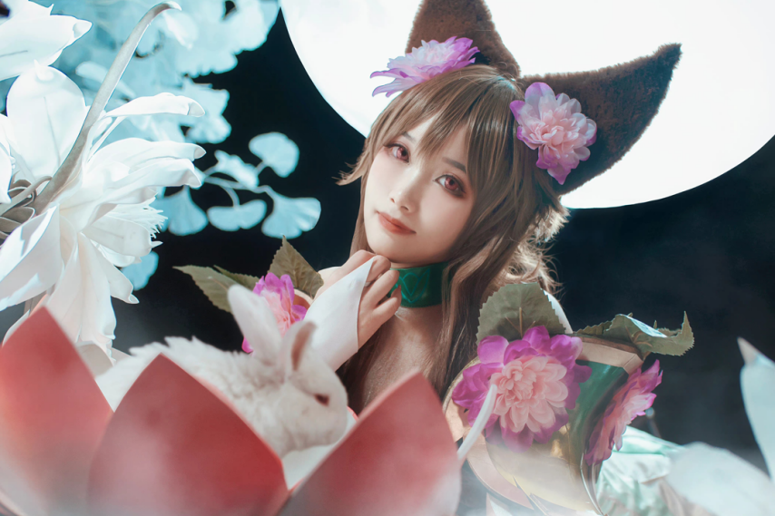 图片[2]-Coser||《王者荣耀》-嫦娥·露花倒影-萌图百科