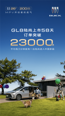 玩MPV还得别克！全新GL8陆尚上市58天大定破23000辆-萌图百科