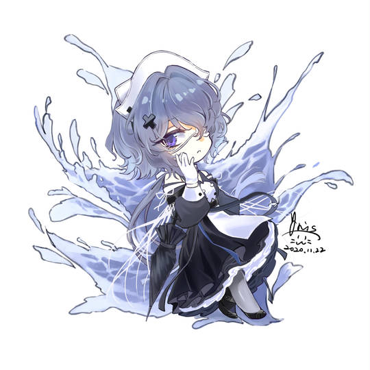 絮雨《明日方舟》五星医疗干员头像图片