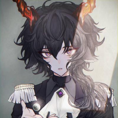 黑键《明日方舟》头像图片，低马尾、长笛、音乐人-萌图百科