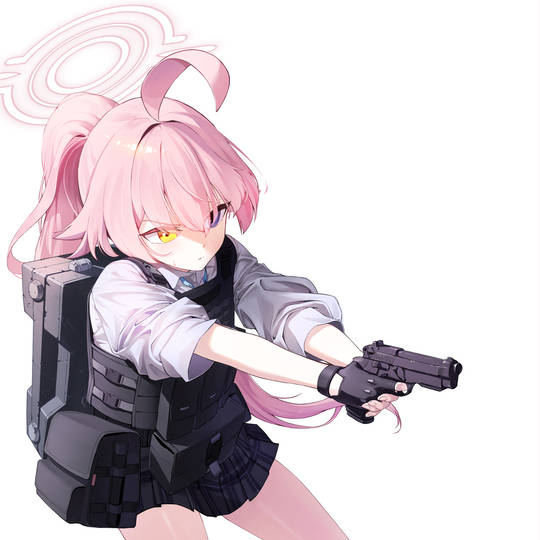 女孩子, 小鳥遊ホシノ(臨戦), 小鳥遊ホシノ, ブルアカ, 碧蓝档案, ブルーアーカイブ1000users入り