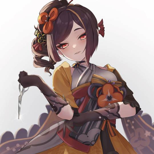 原神丝切铗座千织头像图片