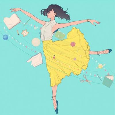 人见人爱的戴眼镜的少女Pixiv自截头像图片-萌图百科