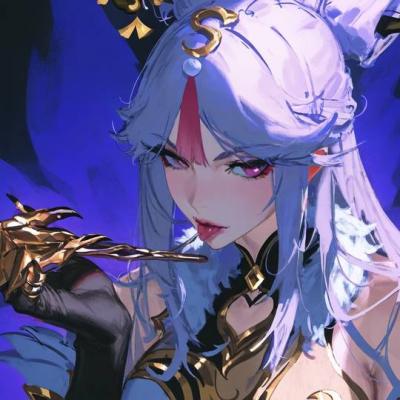高冷如拽妃的女生头像图片，明日方舟占多数，搬运自p站-萌图百科