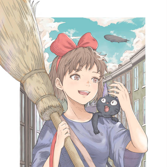 《魔女宅急便》吉卜力头像图片