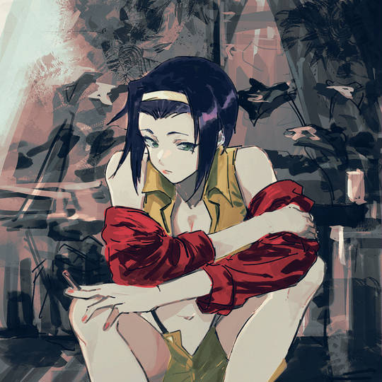 cowboy bebop, Faye Valentine, COWBOYBEBOP, カウボーイビバップ1000users入り