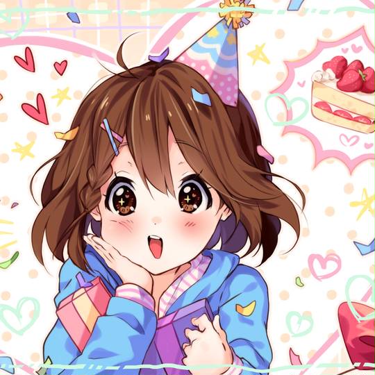 《轻音少女》轻百合头像图片精选，秋山澪好可爱-萌图百科