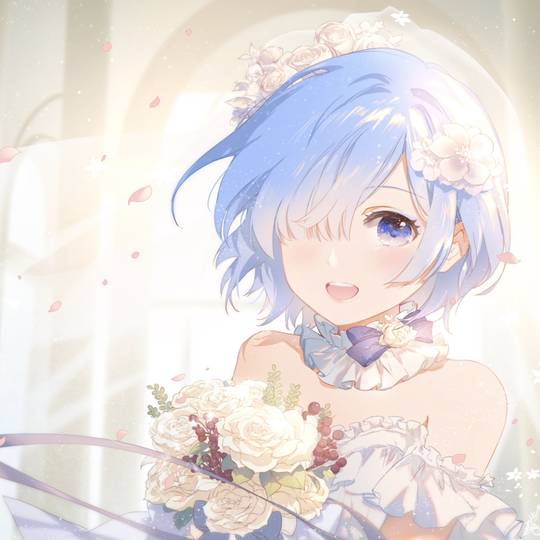 Rem, 蕾姆, 雷姆 (Re:Zero), Re:从零开始的异世界生活, Re:0 1000收藏, 太美了