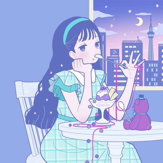 图片[4]-清新感觉的女生头像图片，充分享受生活，活在当下-萌图百科