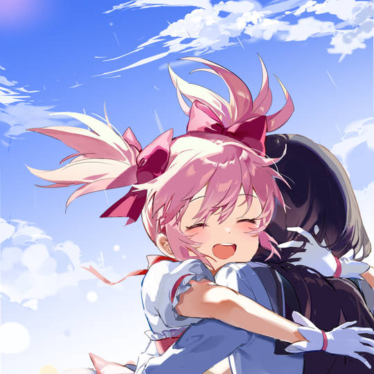小圆, madoka magica, 鹿目圆, 魔法少女小圆, 晓美焰, シャフト, Madoka☆Magica 5000+ bookmarks, 圆×焰, 百合