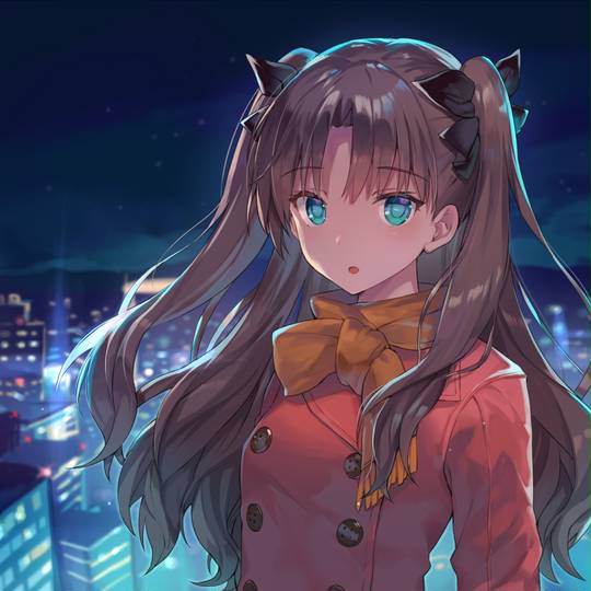 远坂凛, fate/staynight, Fate, 围巾, Fate 50000收藏