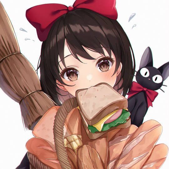 《魔女宅急便》吉卜力头像图片