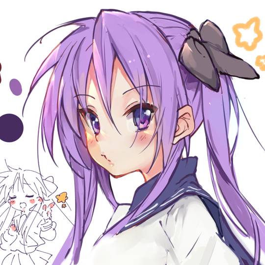 幸运星, 柊镜, らき☆すた100users入り