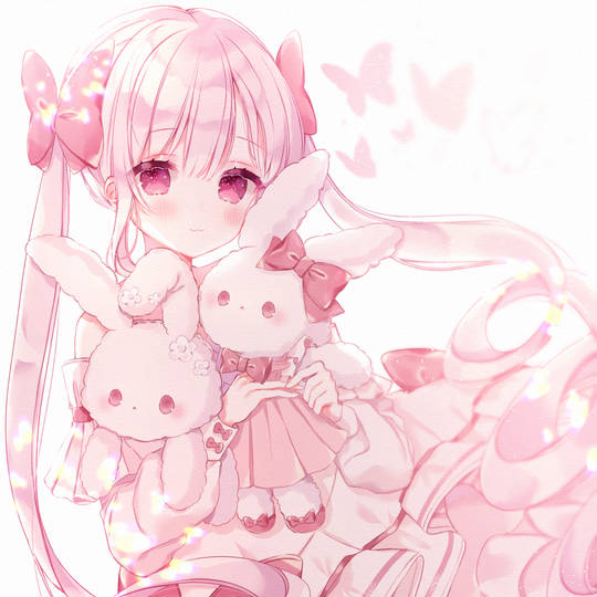 双马尾女孩pixiv头像图片