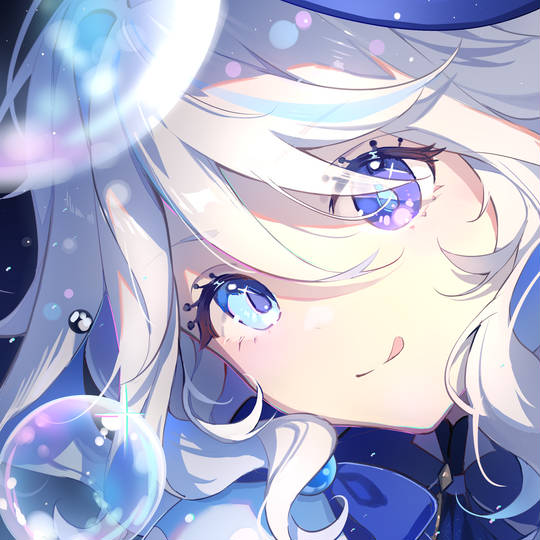 Genshin, GenshinImpact, 原神, Furina, 异色瞳图片