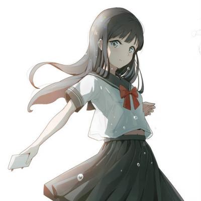 明日（あけび） 小路（こみち）可爱头像图片，黑长直、反差萌、冒失-萌图百科