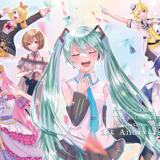 初音一家成员C社6只头像图片