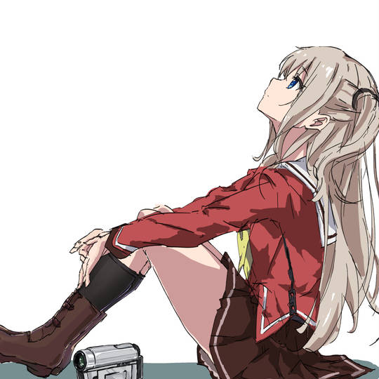 友利奈緒, Charlotte, なにこれ切ない, key500users入り, 制服配靴子, 水手服