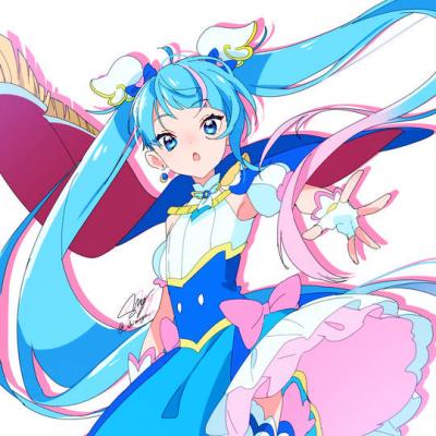 索拉·哈雷瓦塔尔《Hanging sky！ 光之美少女》头像图片，天空天使啊-萌图百科