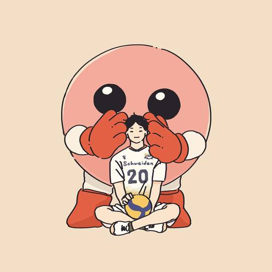 《周刊少年Jump》排球少年可爱头像图片