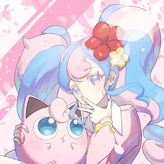 胖丁（Jigglypuff）气球宝可梦头像图片