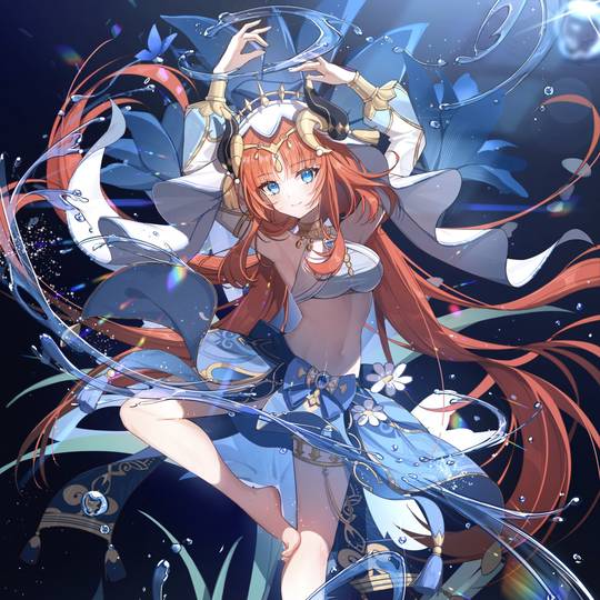 妮露（原神）Pixiv自截头像美图