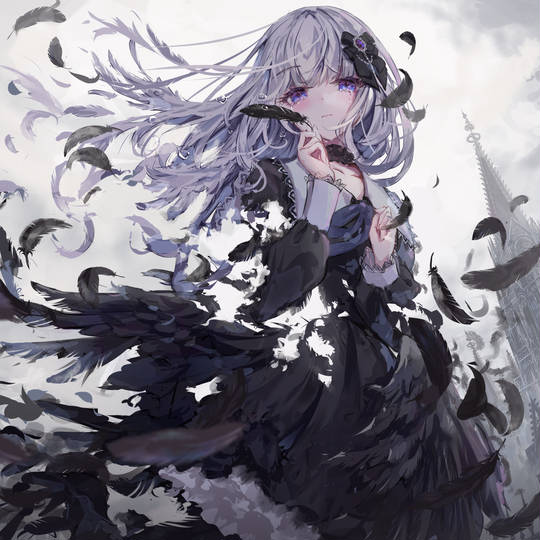 清新风的少女头像图片
