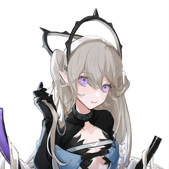 深靛《明日方舟》头像图片