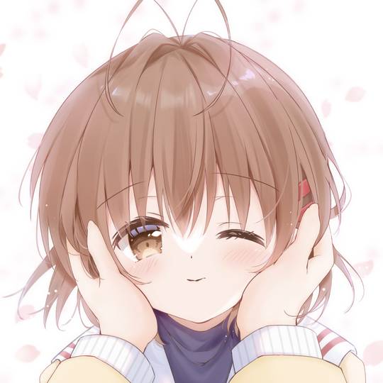 古河渚, CLANNAD, Key社, 抛媚眼, 誕生日絵, key 100收藏