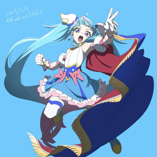 图片[13]-索拉·哈雷瓦塔尔《Hanging sky！ 光之美少女》头像图片，天空天使啊-萌图百科
