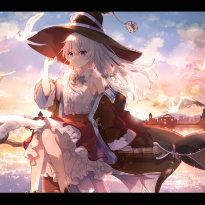 《魔女之旅》伊蕾娜超甜的头像图片高清-萌图百科
