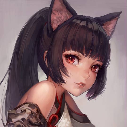 兽耳娘女生头像图片