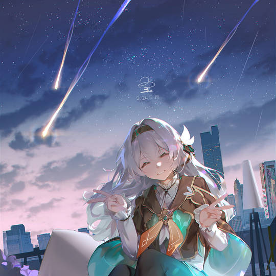 星穹铁道星核猎手成员@流萤头像图片