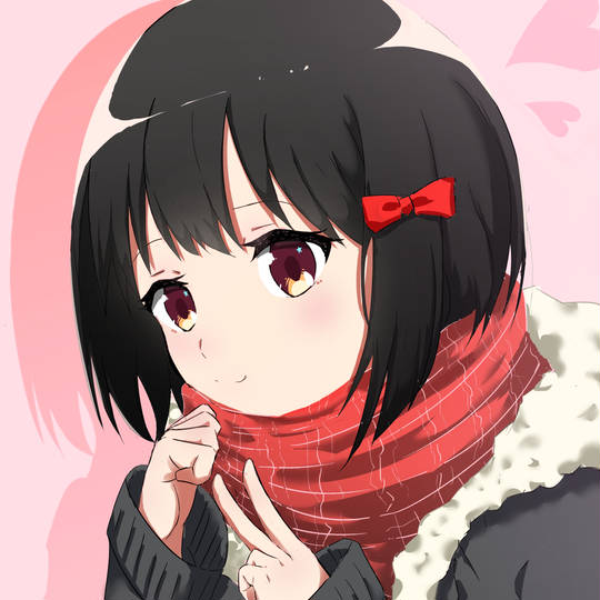 JK, 女高中生, 围巾, 吹响吧！上低音号, 久石奏, 版权, miniskirt, knee-high, 黑发, 短发