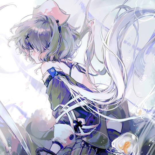 絮雨《明日方舟》五星医疗干员头像图片