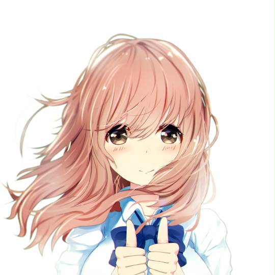 女孩子, 少女, 同人, 西宮硝子, 京都动画, 声之形, 巨乳, 西宮, 声之形1000收藏