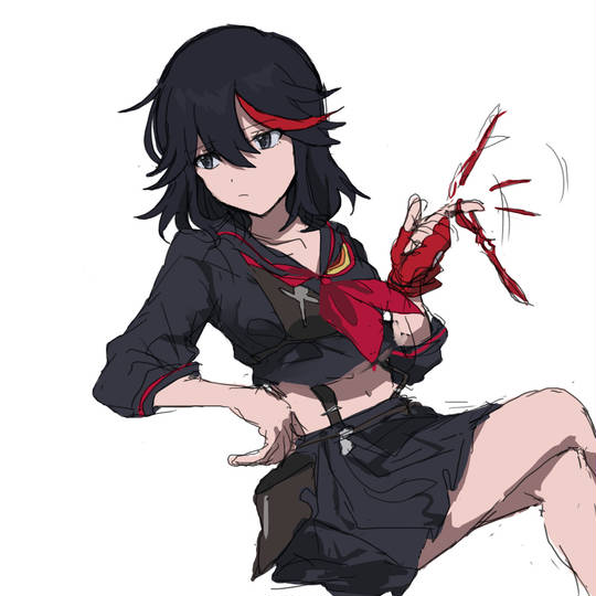 斩服少女头像图片