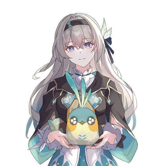 流萤（崩坏：星穹铁道）pixiv自截头像图片