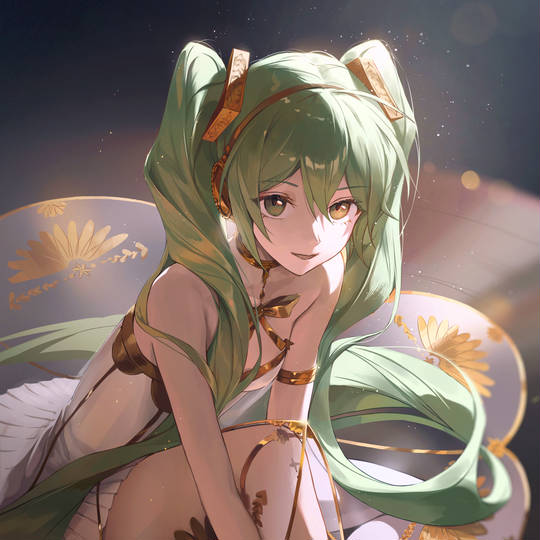 初音未来超高清头像图片