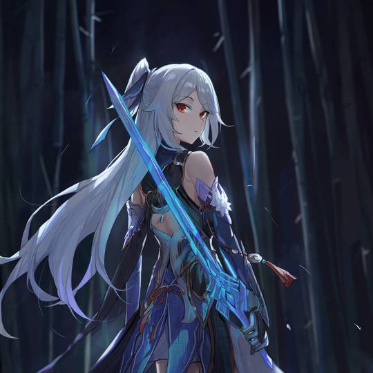 镜流, 崩坏：星穹铁道, 小女孩, HonkaiStarRail, Jingliu图片