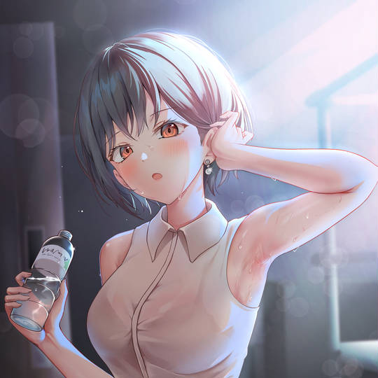BanG Dream!, Bang_Dream!, 高松燈, MyGO!!!!!, 透けブラ, 广町七深, 脇