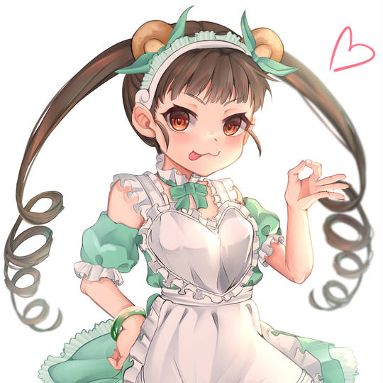 萝莉, Bakemonogatari, monogatari, hachikuji, FANBOX, 八九寺真宵, 化物语, 物语系列, 女仆