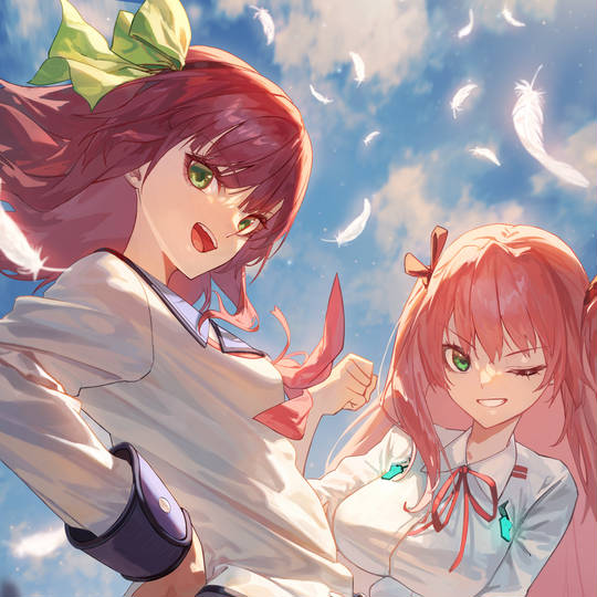 Heaven Burns Red, Angel, 逢川惠, 仲村由理, ヘブバン1000users入り, HEAVEN BURNS RED