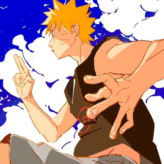 图片[11]-漩涡鸣人（Uzumaki Naruto）火影忍者头像图片，火影波风水门的儿子-萌图百科