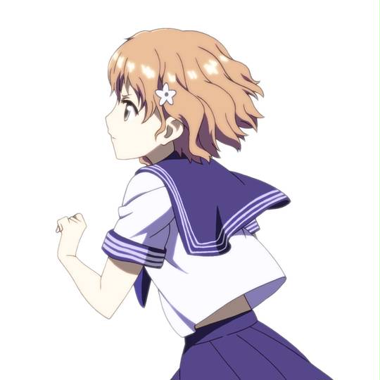 花开伊吕波, アニメ塗り, 松前绪花, 水手服