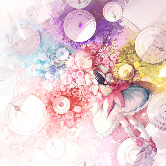 女孩子, 少女, 魔法少女小圆, 鹿目圆, 花和女孩子, 猫と女の子, Madoka☆Magica 10000+ bookmarks